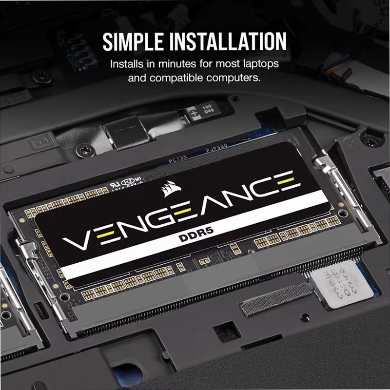 VENGEANCE DDR5 SODIMM 32GB (2x16GB) - Corsair
