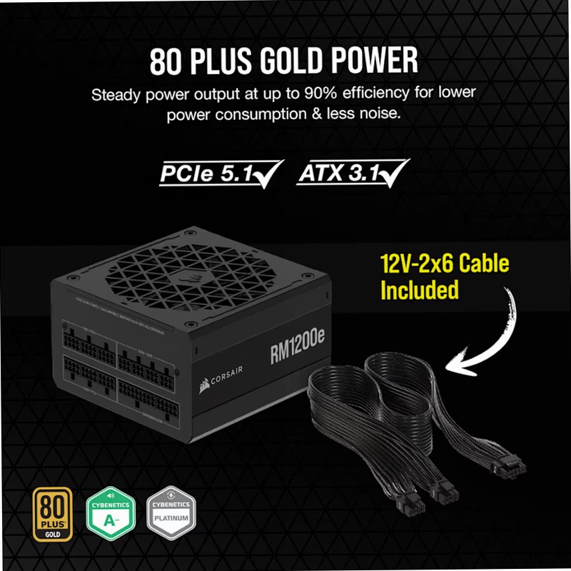 RMe Series™ RM1200e - Corsair ATX
