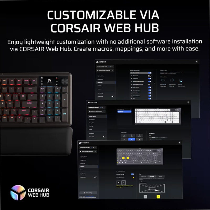 Tastiera Gaming VANGUARD 96 WIRELESS