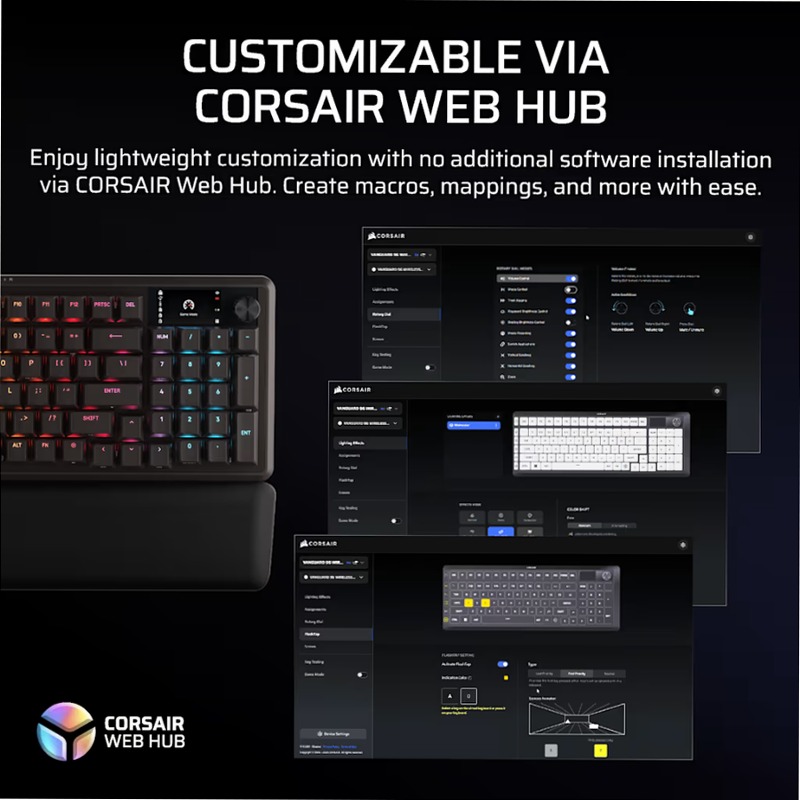 Tastiera Gaming VANGUARD 96 WIRELESS Wireless 2.4 GHz