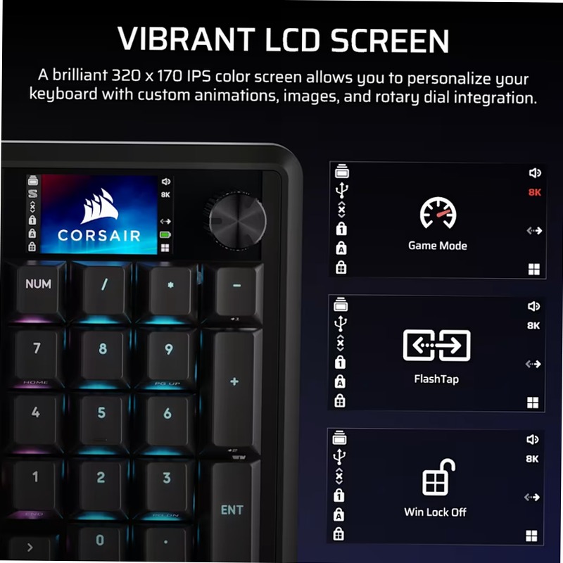 Tastiera Gaming VANGUARD 96 WIRELESS
