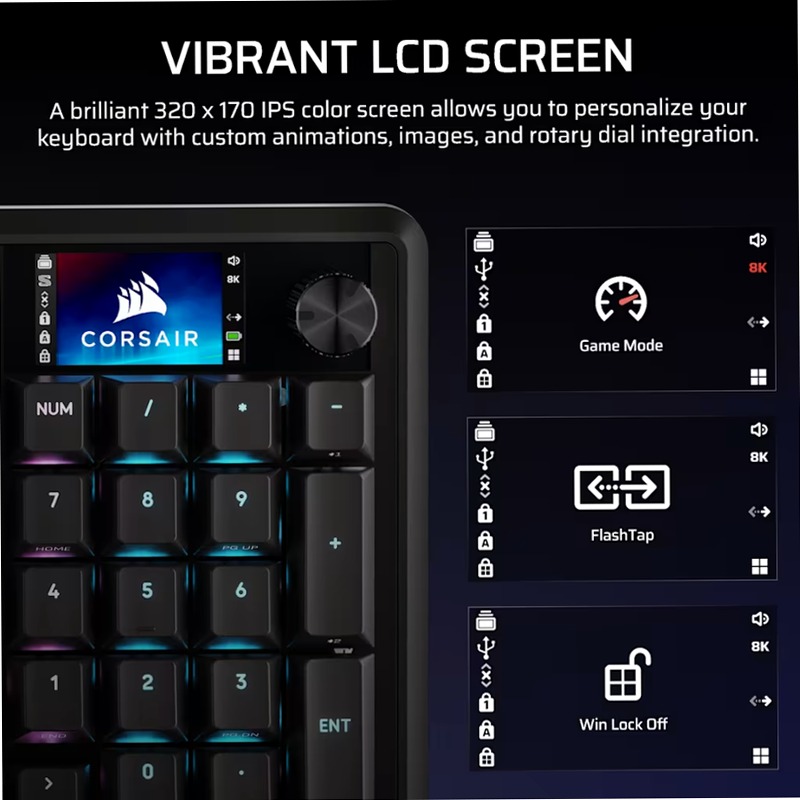 Tastiera Gaming VANGUARD 96 WIRELESS Wireless 2.4 GHz