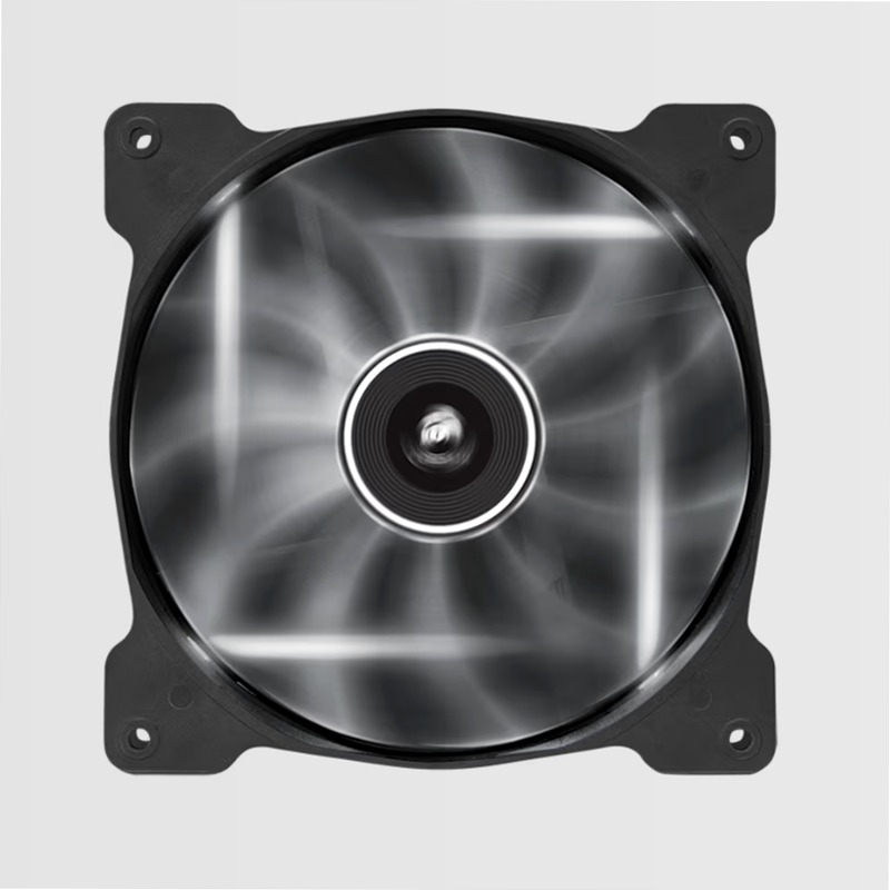 Air Series™ SP140 LED White High Static Pressure 140mm Fan Twin Pack