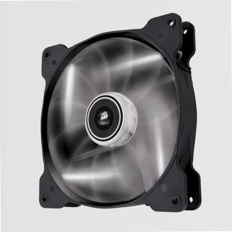 Air Series™ SP140 LED White High Static Pressure 140mm Fan Twin Pack
