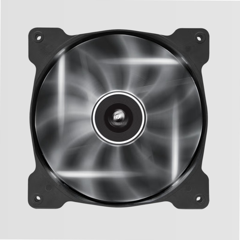 Air Series™ SP140 LED White High Static Pressure 140mm Fan Twin Pack