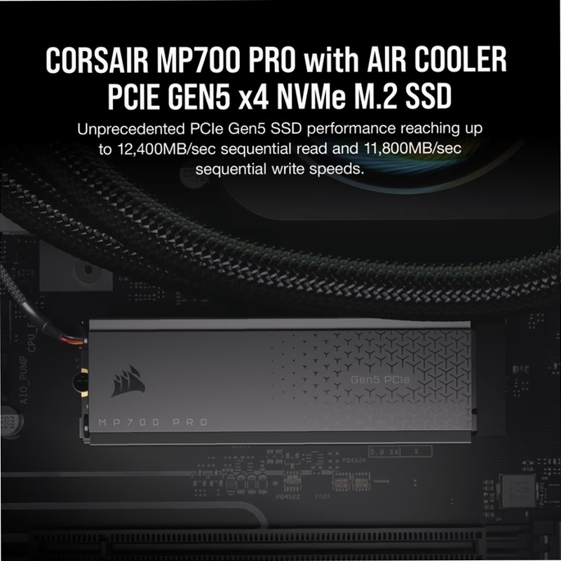 SSD M.2 NVMe 2.0 PCIe Gen5 x4 MP700 PRO da 2 TB