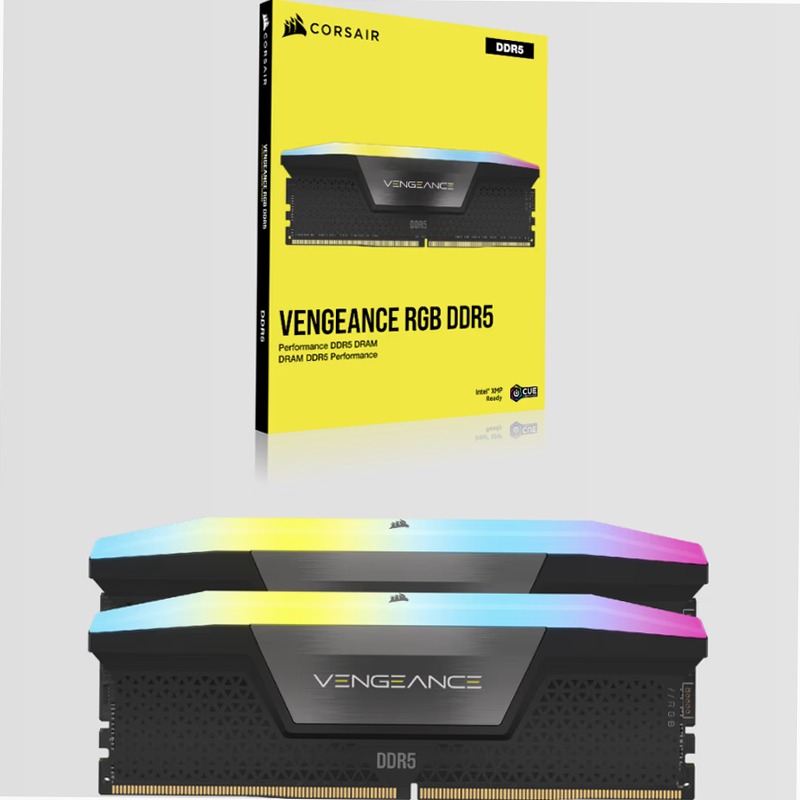 VENGEANCE® RGB 96GB (2x48GB) DDR5 DRAM 7200MT/s
