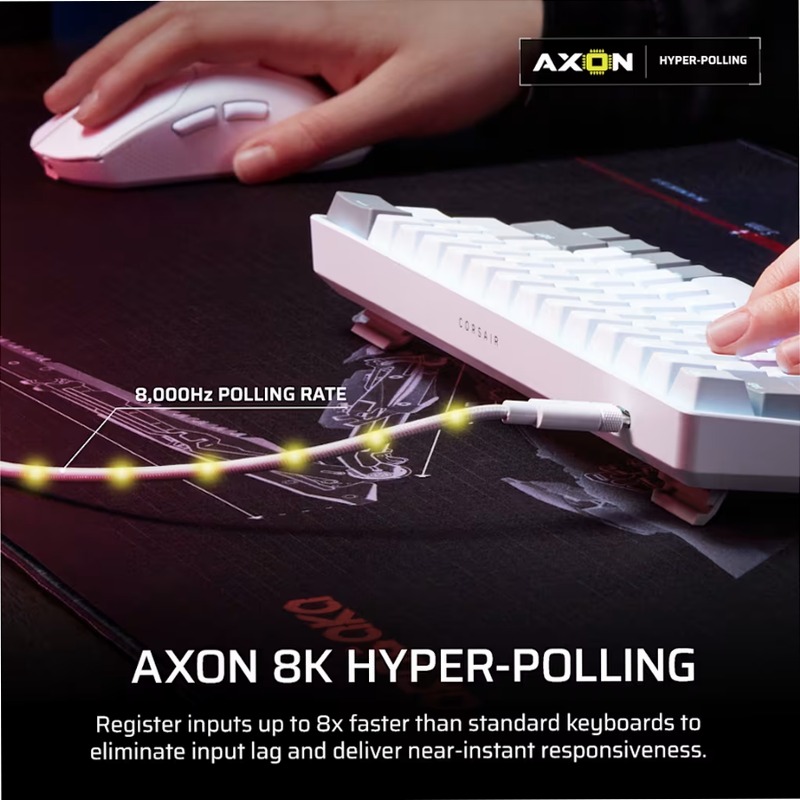 Tastiera Gaming CLIPPER PRO MINI 60 - Bianco