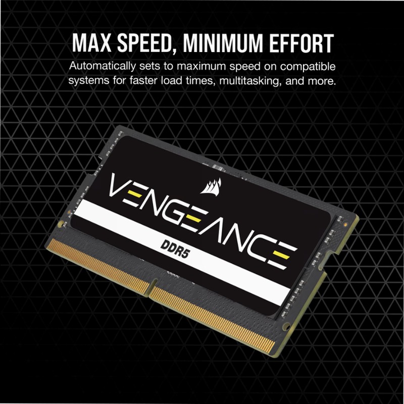 VENGEANCE DDR5 SODIMM 8GB (1x8GB) - Corsair