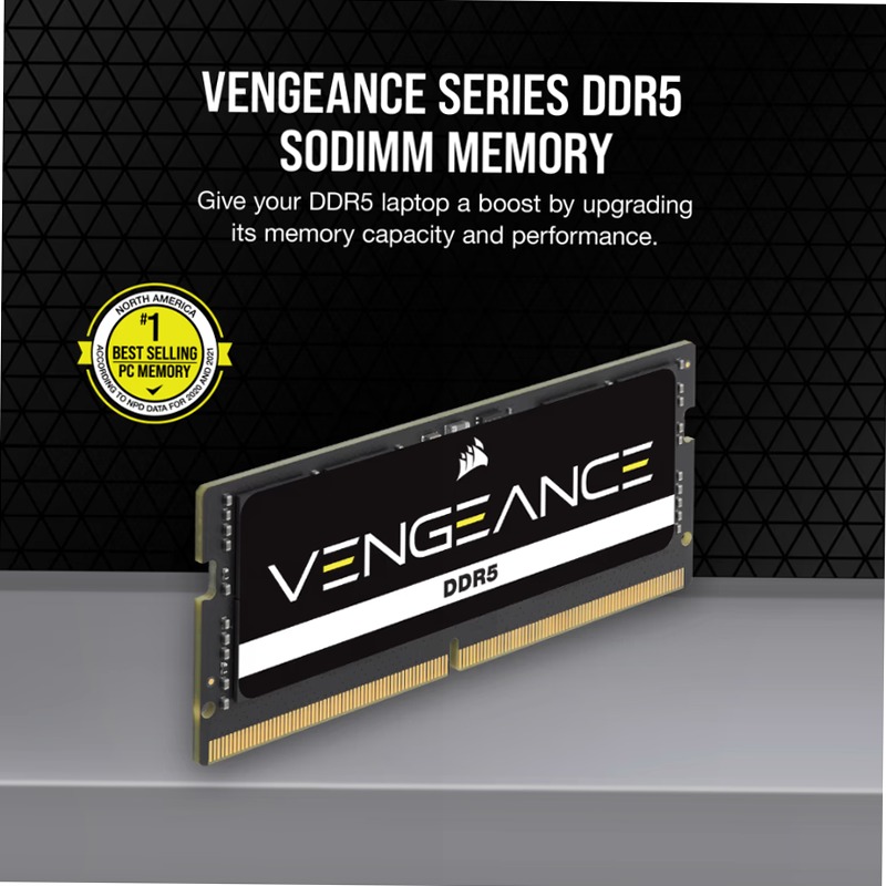VENGEANCE DDR5 SODIMM 8GB (1x8GB) - Corsair