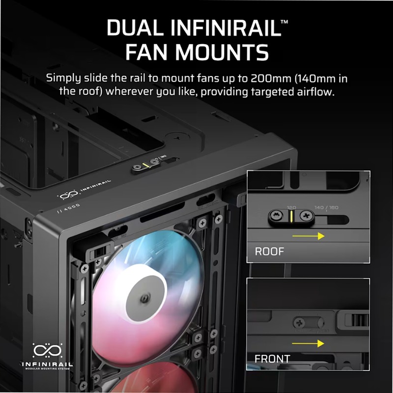 Case Mid-Tower Premium FRAME 4000D