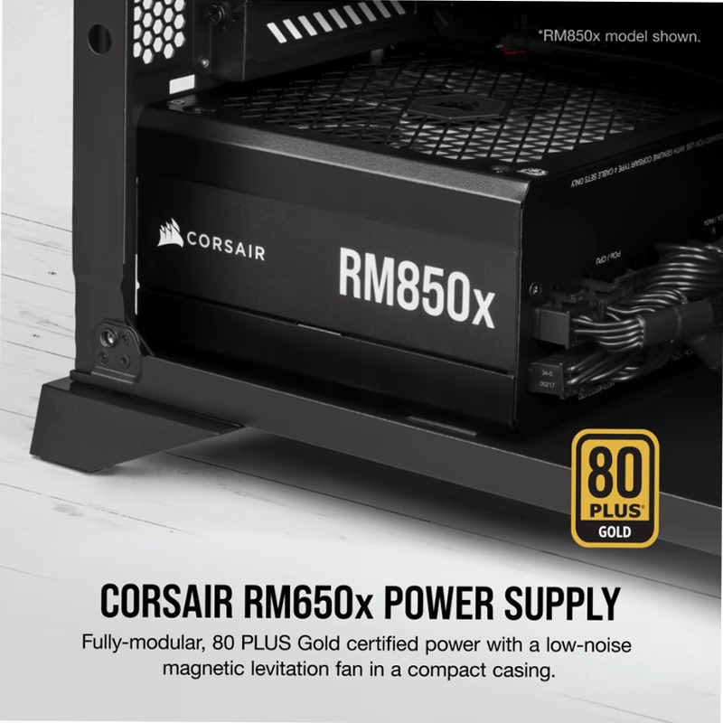 Alimentatore RM650x - Corsair 80 Plus Gold ATX