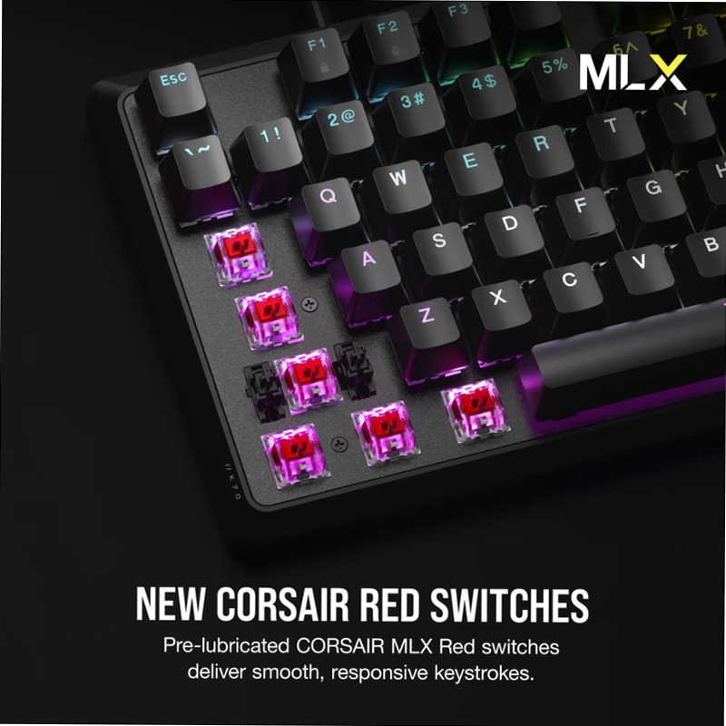 K70 Core RGB Mechanical Gaming Keyboard — Black