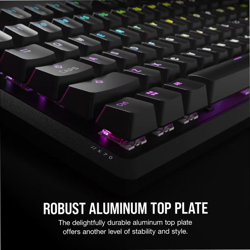 K70 Core RGB Mechanical Gaming Keyboard — Black