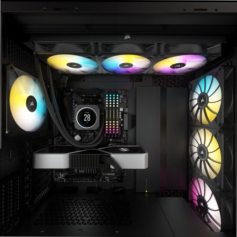 Cooler Liquido iCUE H170i ELITE con Display LCD