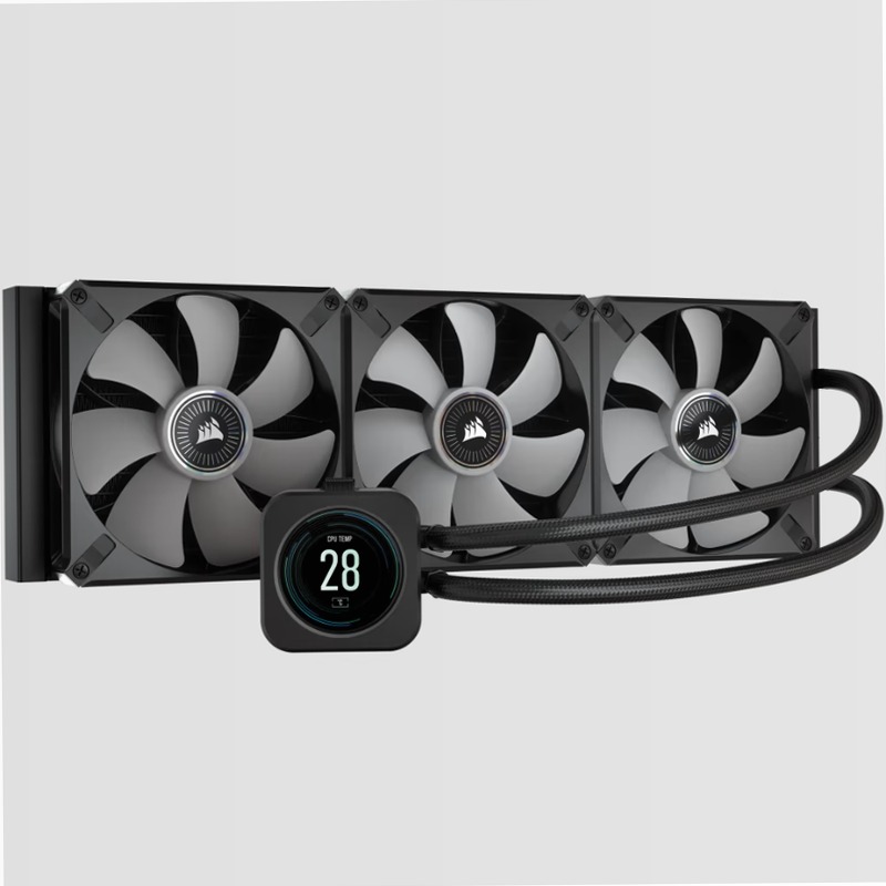 Cooler Liquido iCUE H170i ELITE con Display LCD