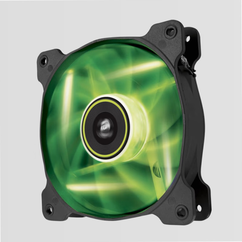 CORSAIR Air Series™ SP120 LED Green High Static Pressure Fan 120mm