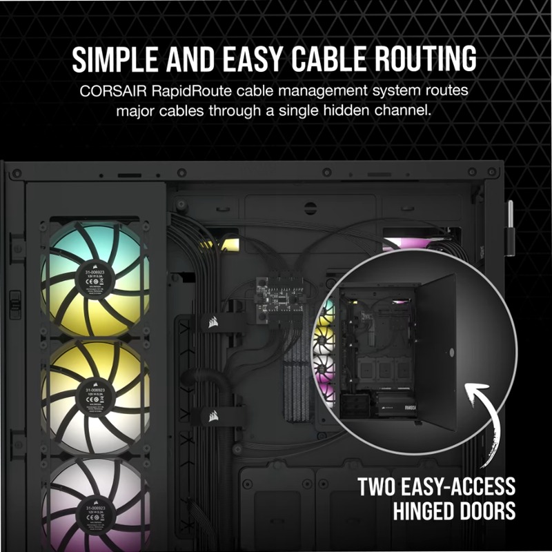 Case PC ATX Full-Tower CORSAIR 7000D AIRFLOW - Nero 3