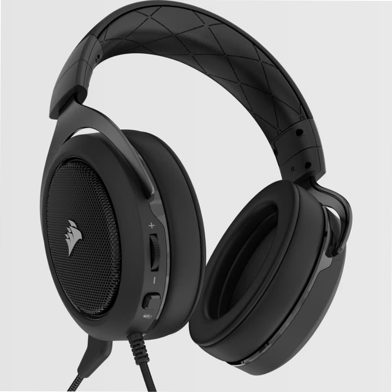 Cuffia Gaming HS50 Carbonio - CORSAIR Nero