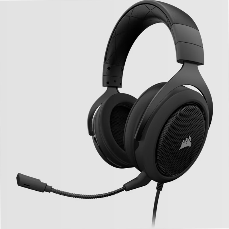 Cuffia Gaming HS50 Carbonio - CORSAIR Nero