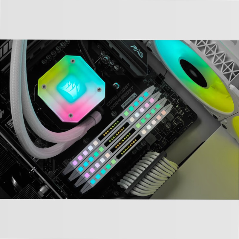 Dissipatore a liquido iCUE H150i ELITE CAPELLIX — Bianco