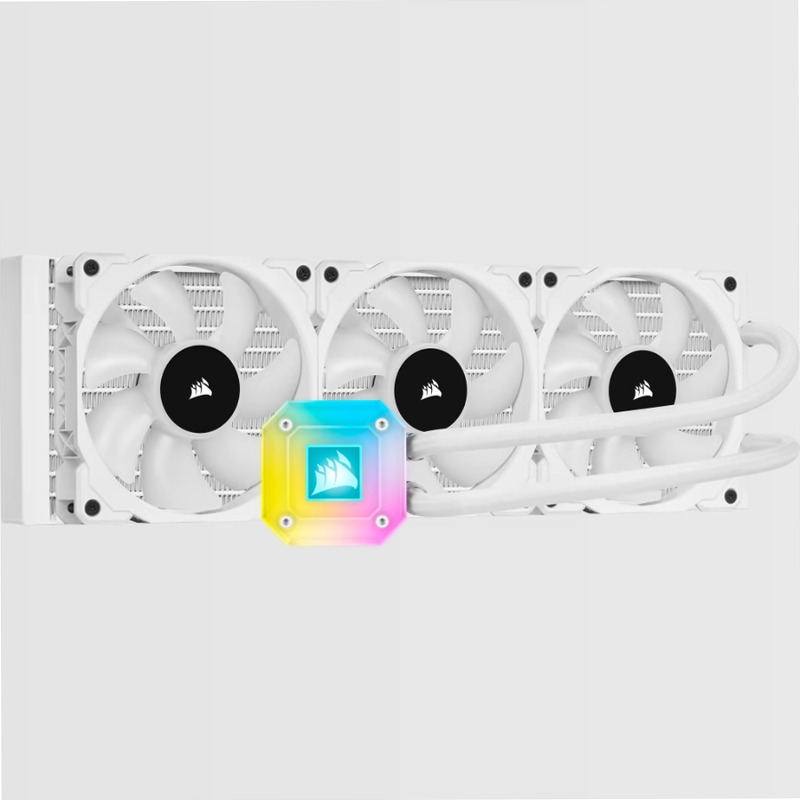 Dissipatore a liquido iCUE H150i ELITE CAPELLIX — Bianco