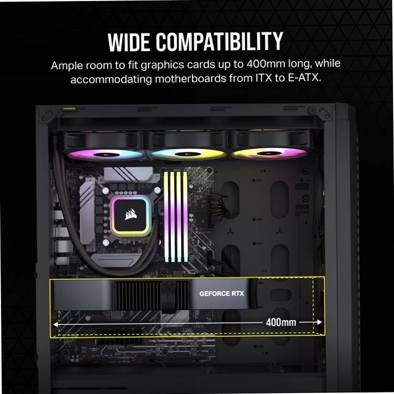 Case Mid-Tower 480T RGB Airflow