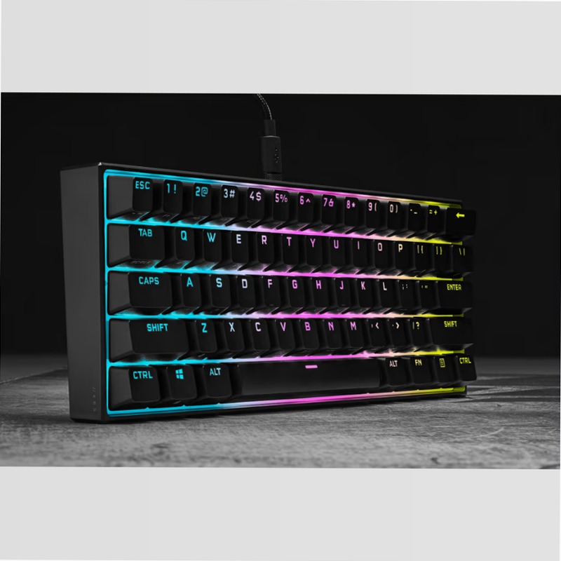 Tastiera Gaming K65 RGB MINI - Cherry MX Red Meccanica