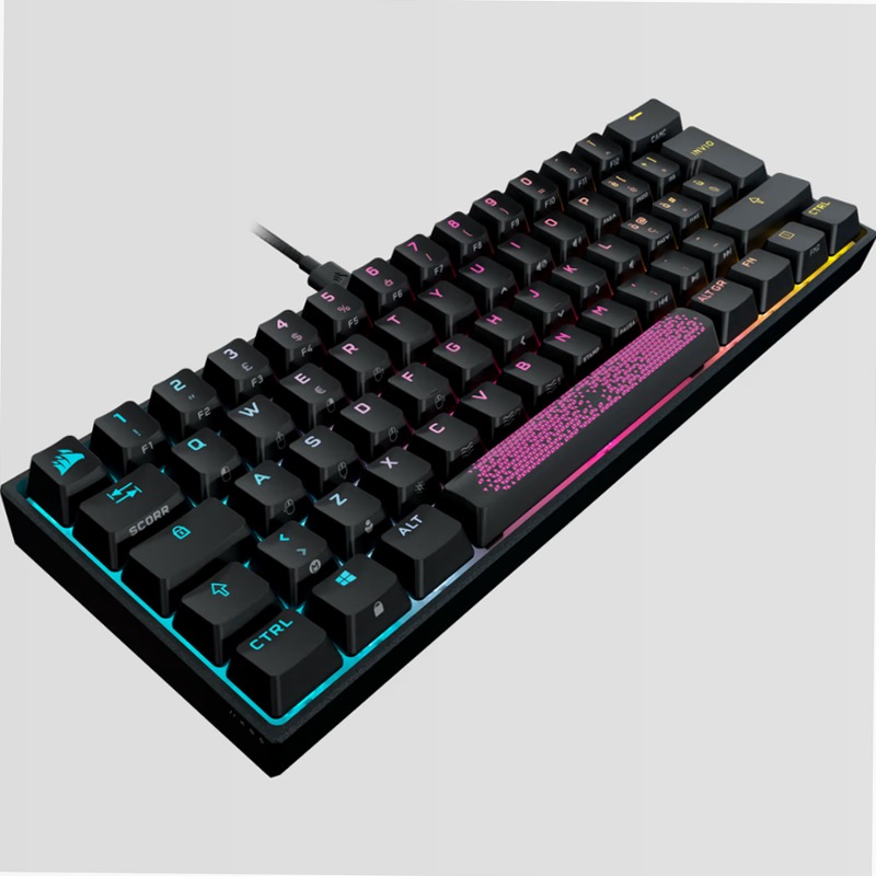 Tastiera Gaming K65 RGB MINI - Cherry MX Red Meccanica