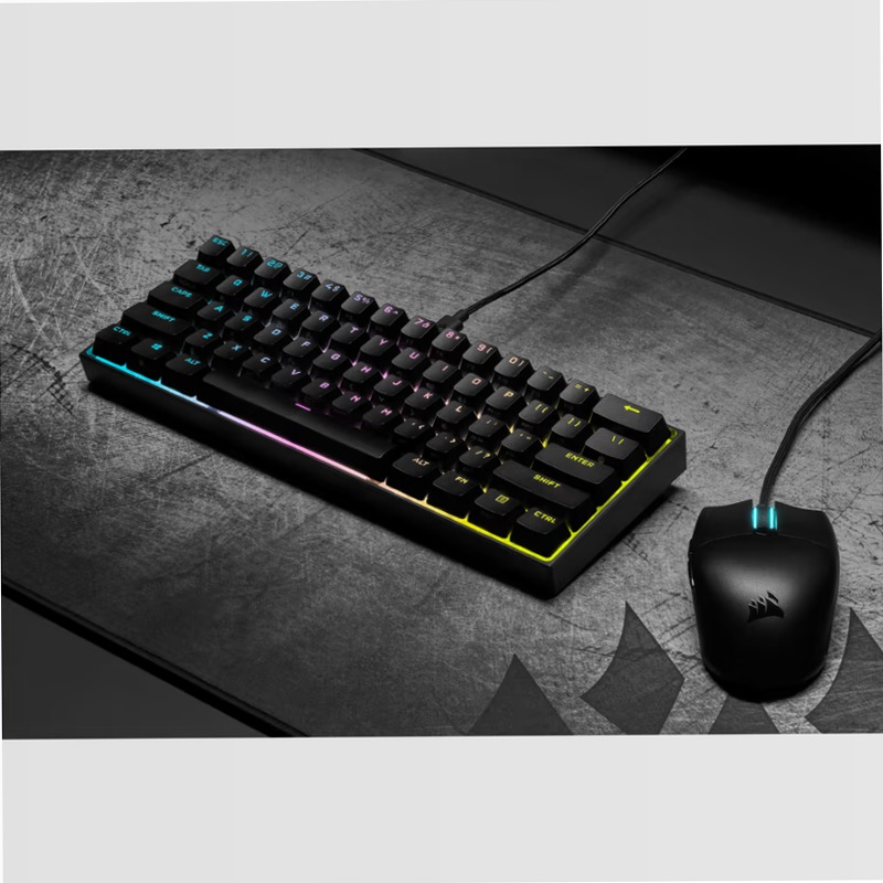 Tastiera Gaming K65 RGB MINI - Cherry MX Red Meccanica