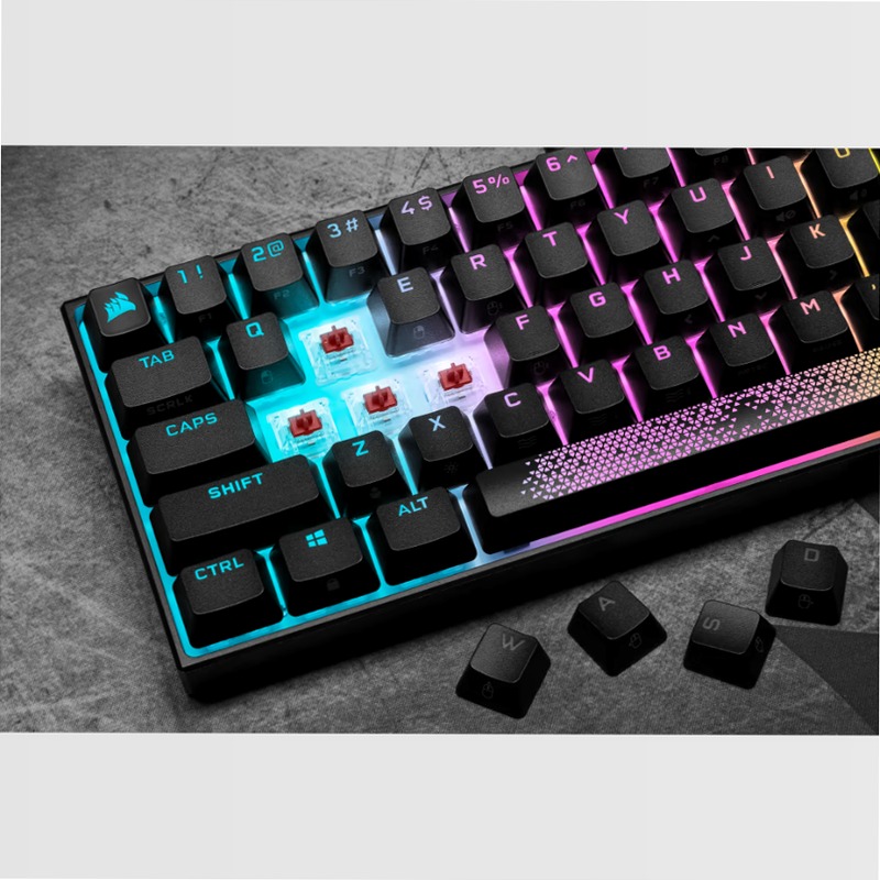 Tastiera Gaming K65 RGB MINI - Cherry MX Red Meccanica