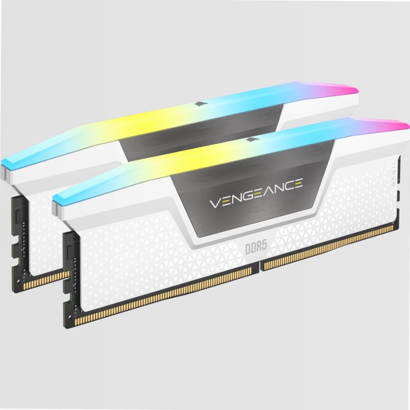 VENGEANCE® RGB 64GB (2x32GB) DDR5 DRAM Up To 6000MT/s CL30