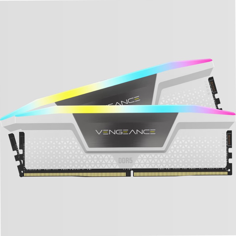 VENGEANCE® RGB 64GB (2x32GB) DDR5 DRAM Up To 6000MT/s CL30