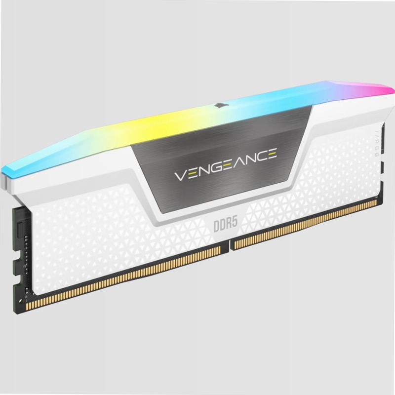 VENGEANCE® RGB 64GB (2x32GB) DDR5 DRAM Up To 6000MT/s CL30