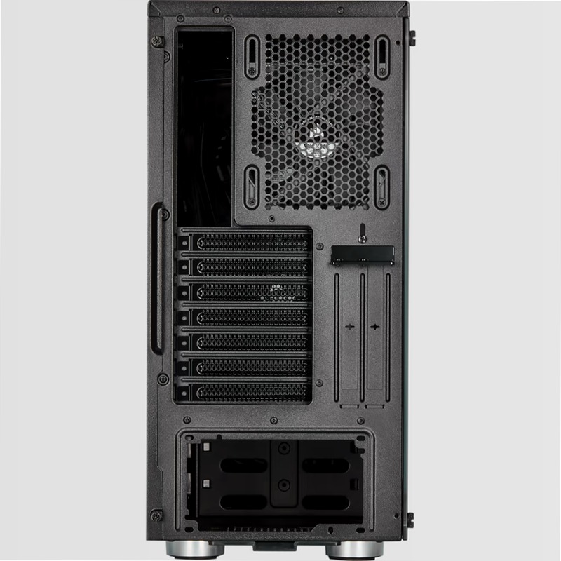 Case gaming mid-tower in vetro temprato 275R Airflow — nero