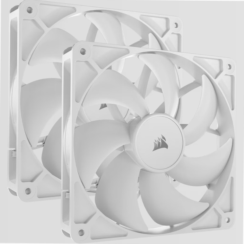 Ventole RS140 PWM da 140 mm - Confezione da due - Bianco 140mm