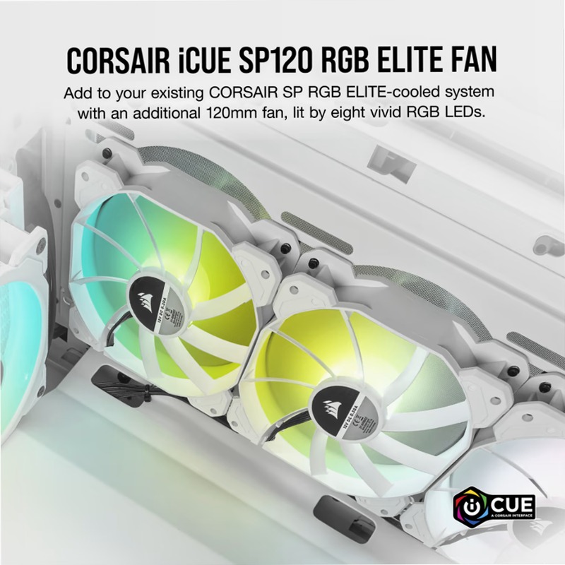 Ventola PWM iCUE SP120 RGB ELITE Performance 120mm