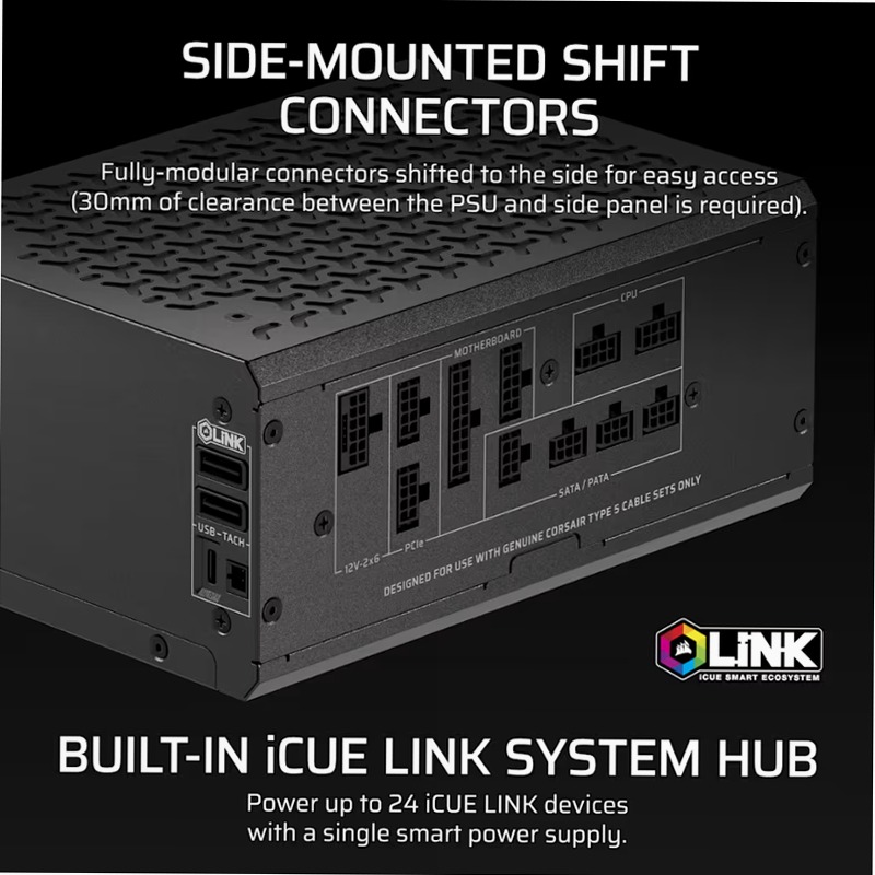 Alimentatore ATX Platinum HX1200i SHIFT (EU)