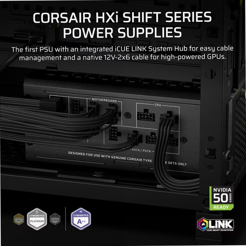 Alimentatore ATX Platinum HX1200i SHIFT (EU)