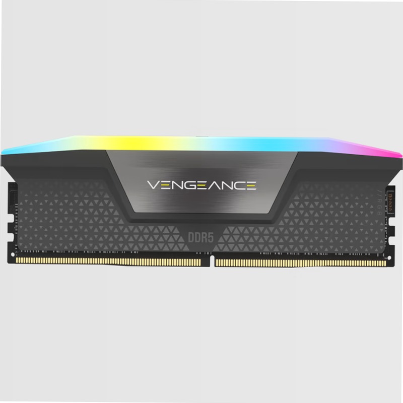 VENGEANCE® RGB 64GB (2x32GB) DDR5 DRAM Up To 5600MT/s CL40
