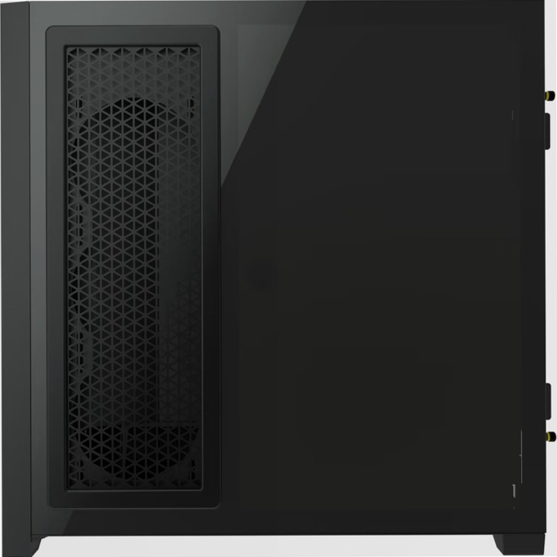 Smart case PC ATX mid-tower in vetro temperato iCUE 5000X RGB, nero
