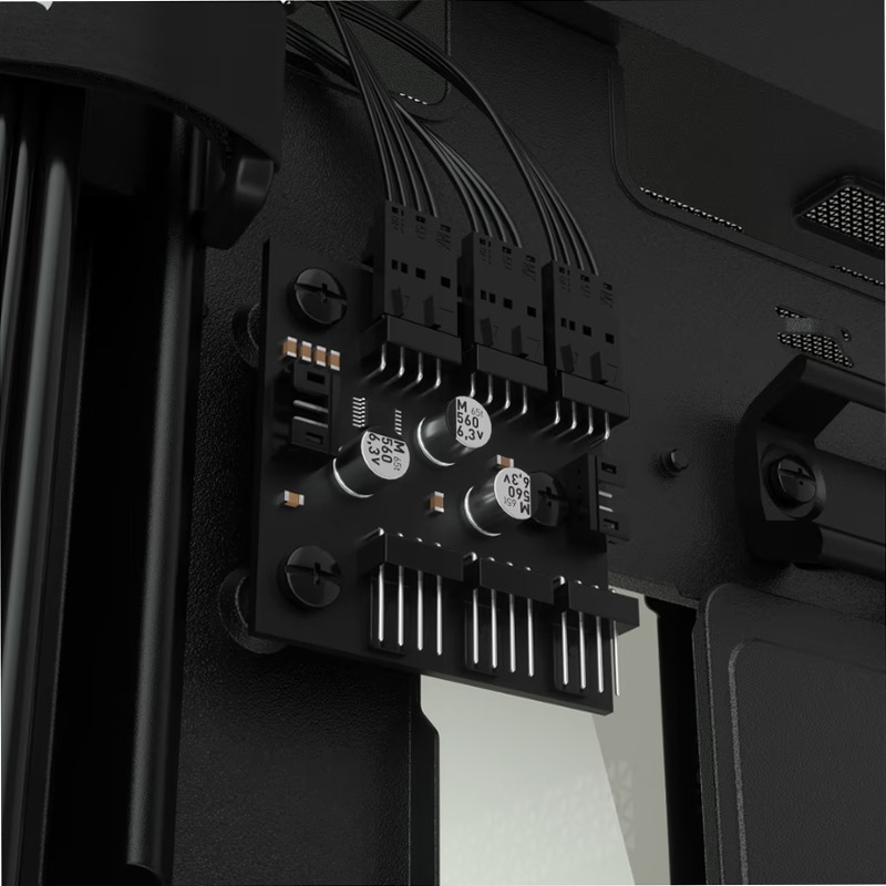 Smart case PC ATX mid-tower in vetro temperato iCUE 5000X RGB, nero