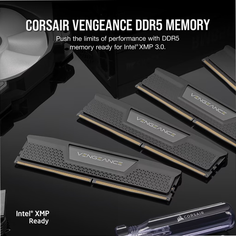 VENGEANCE® 96GB (2x48GB) DDR5 DRAM 6400MT/s