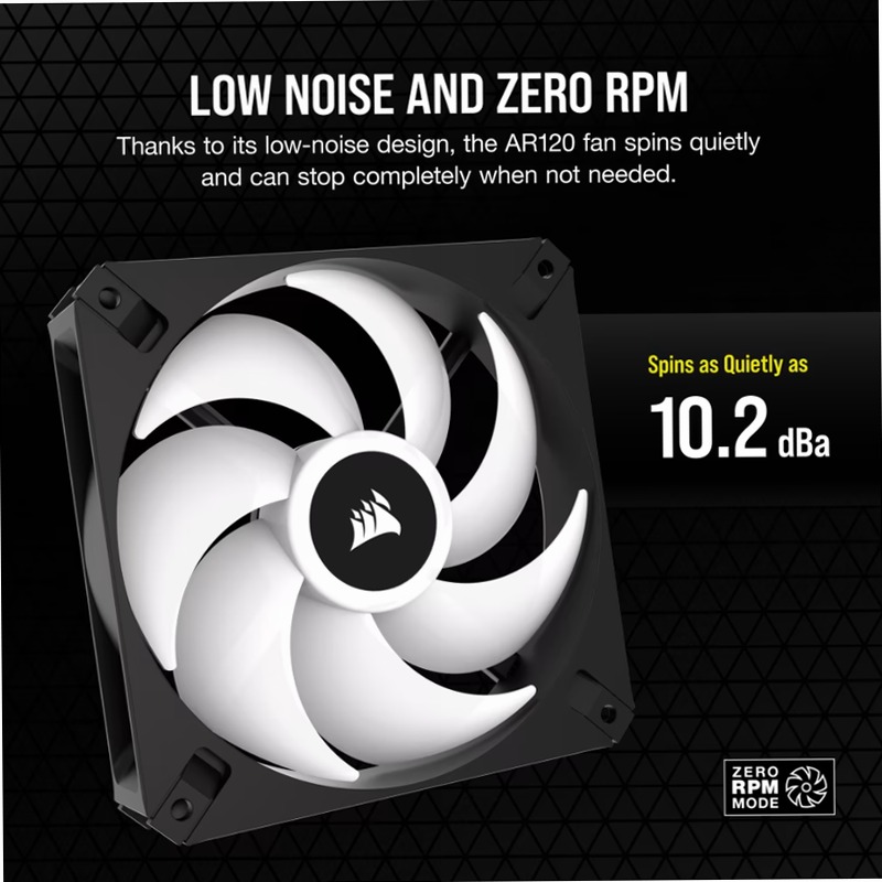 Ventola PWM iCUE AR120 Digital RGB da 120 mm 120mm