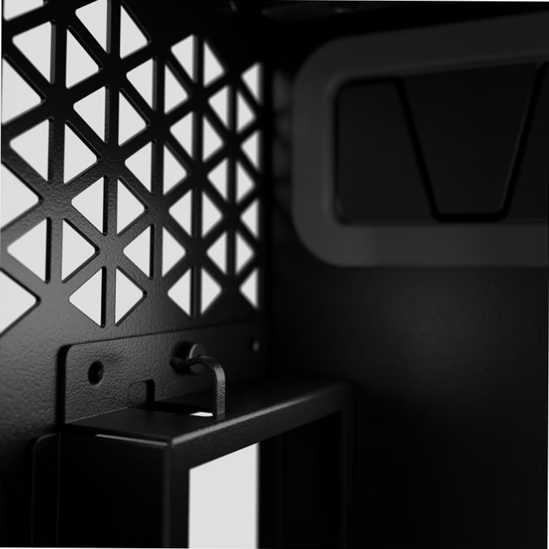 Case PC Mid-Tower a Doppia Camera 6500D AIRFLOW - Nero