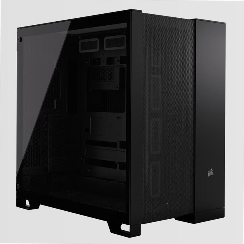 Case PC Mid-Tower a Doppia Camera 6500D AIRFLOW - Nero
