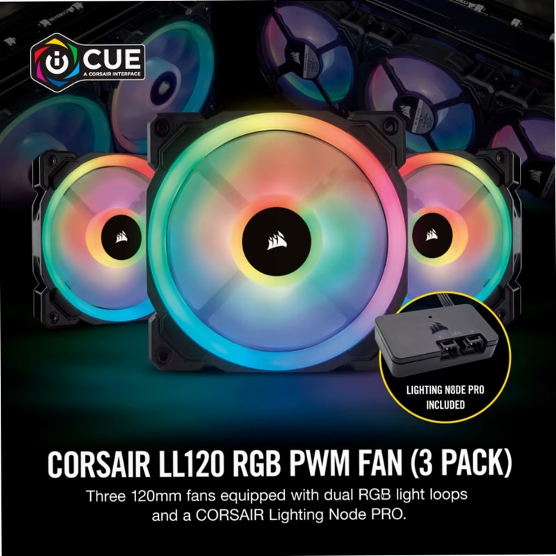 Ventola LL120 RGB da CORSAIR