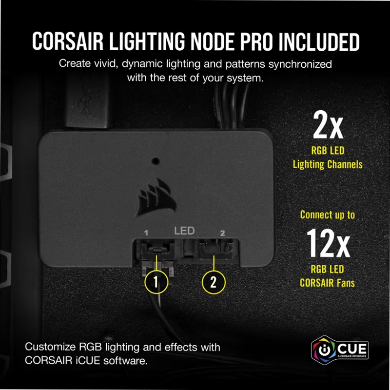 Ventola LL120 RGB da CORSAIR