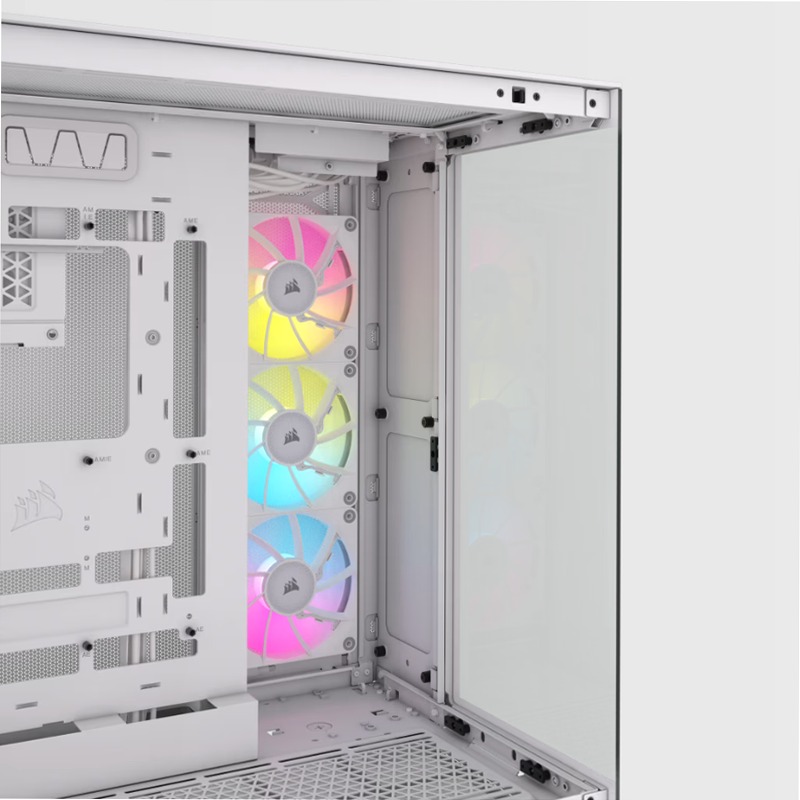 Case PC Mid-Tower iCUE LINK 6500X RGB - Bianco 3