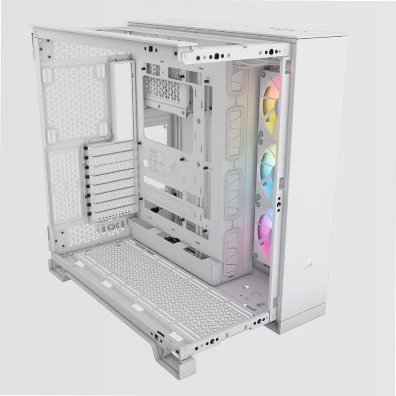 Case PC Mid-Tower iCUE LINK 6500X RGB - Bianco 3